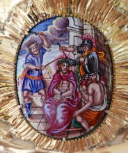 Solid silver gilt antique Augsburg Chalice.